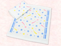 星柄おしぼりハンドタオル