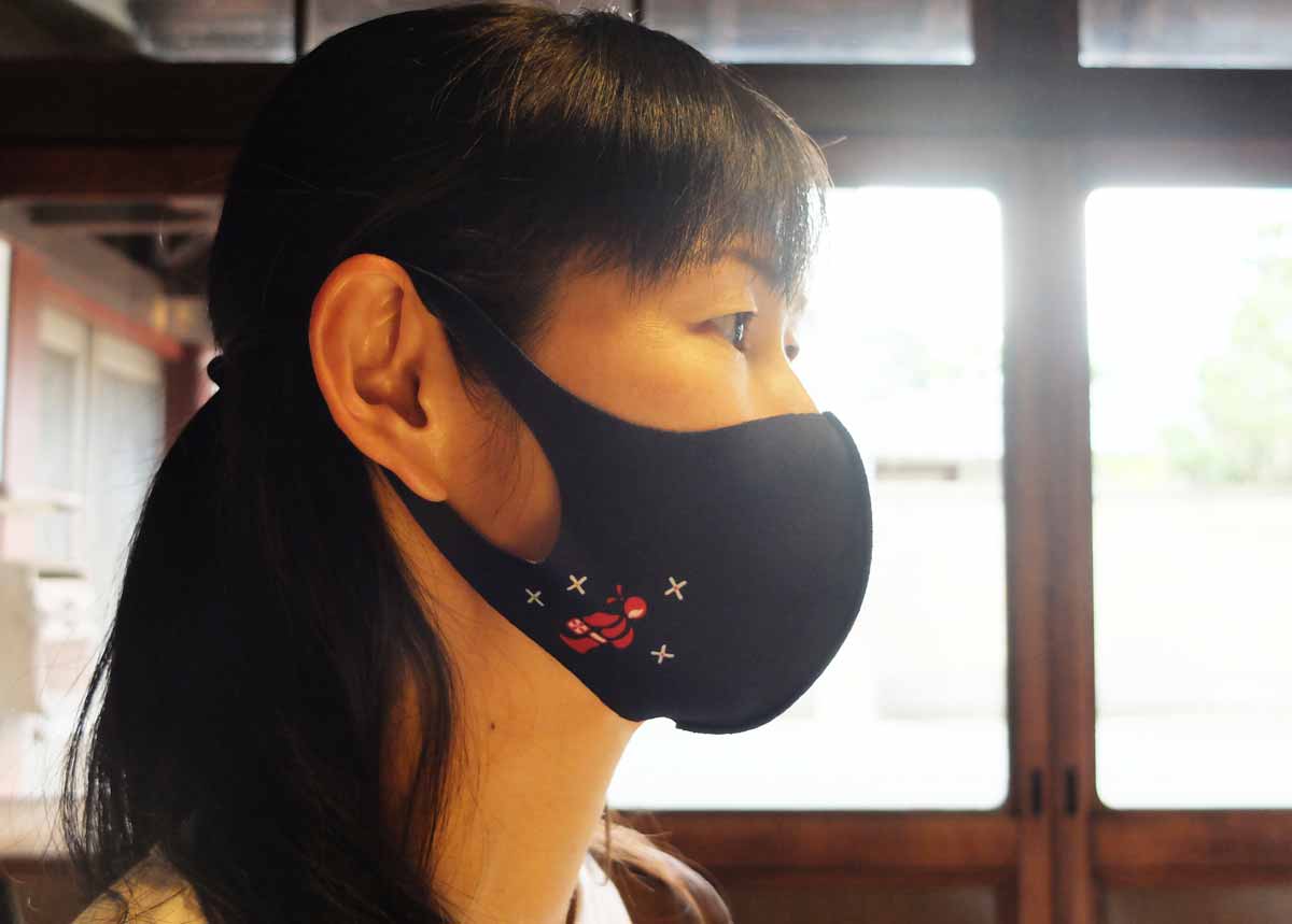 小町紋紺タイプマスク モデル